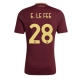 AS Roma Enzo Le Fee #28 Replike Domaci Dres 2024-25 Kratak Rukav